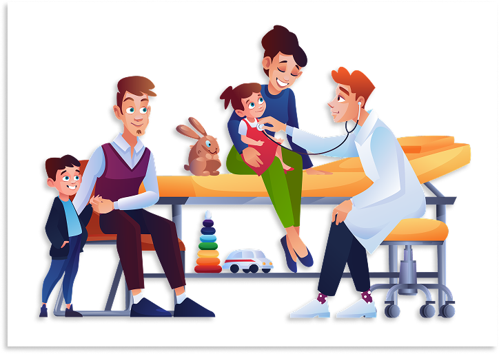 Pediatrics & Neonatology Illustration
